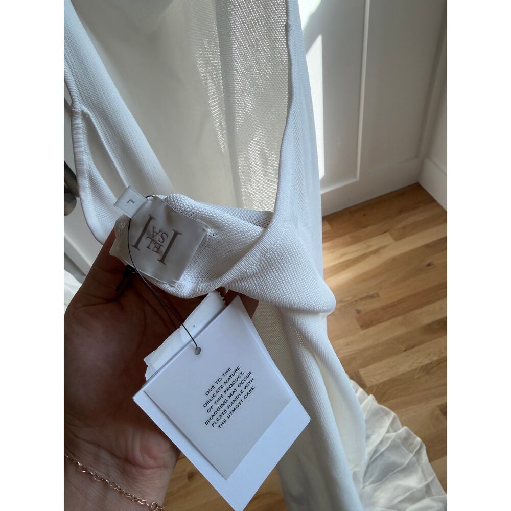 Helsa Jazzlyn Maxi Knit Dress in Ivory - Picture 9 of 12